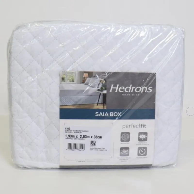 Cubre Base Matelassada King Hedrons