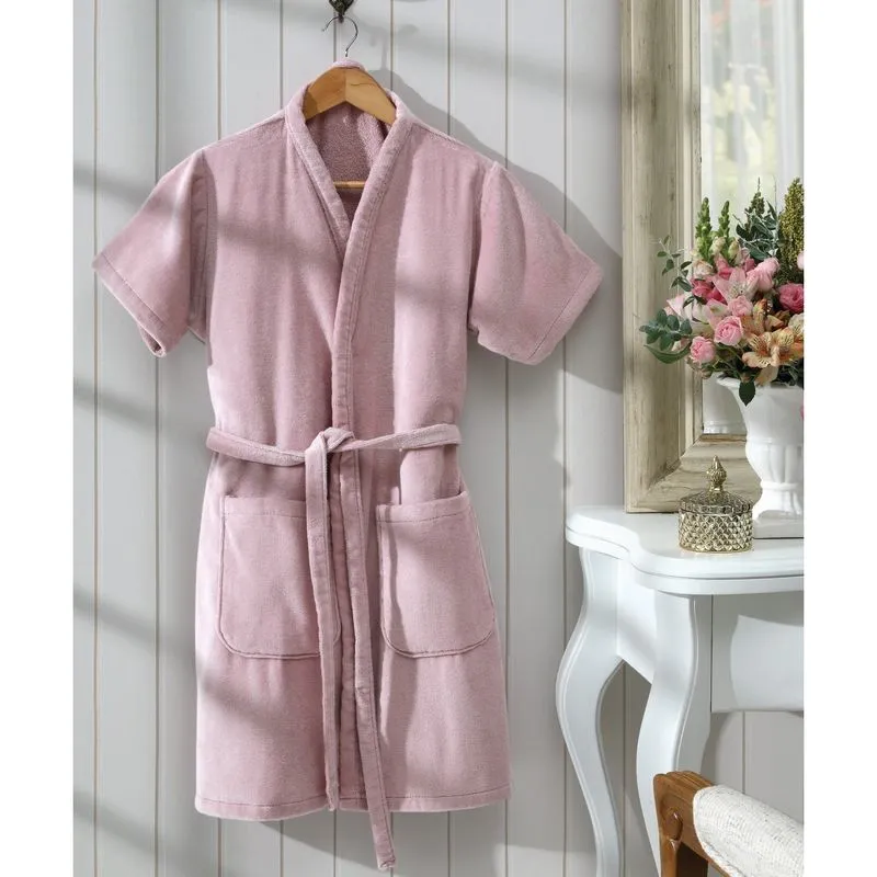 Bata De Baño Rosa Ad-232