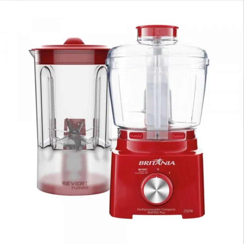 Multiprocesador Compacto Bmp950v Plus 250w Rojo